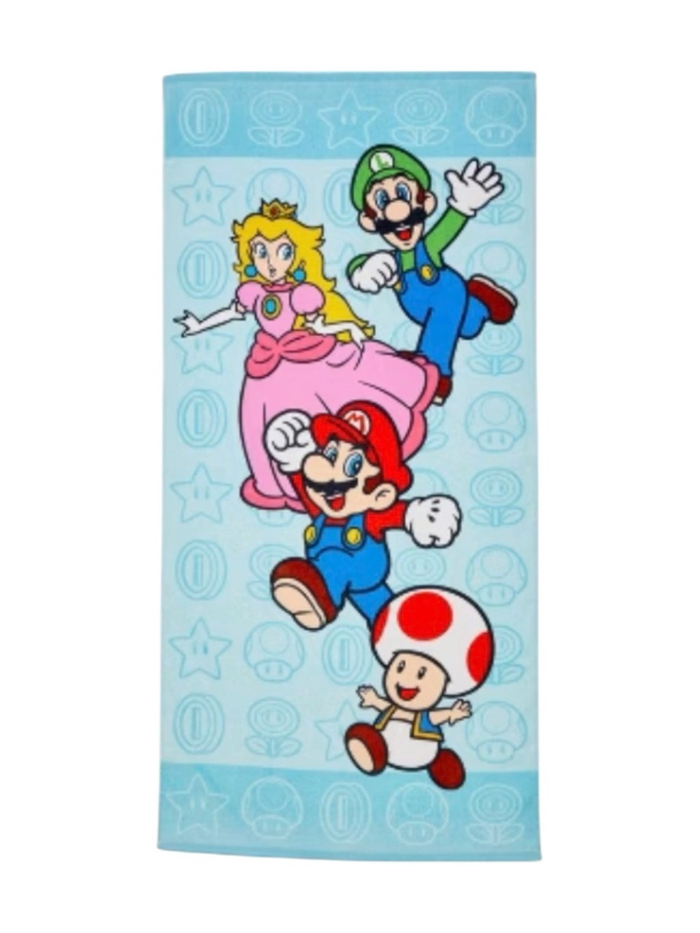 NWT-Super Mario Characters Beach Towel